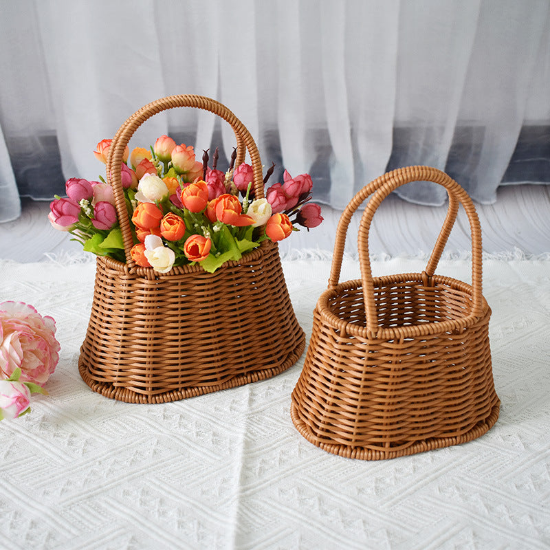 Handcrafted Natural Woven Storage Baskets Stornfield