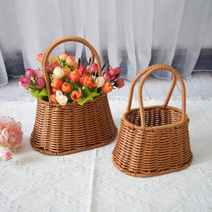 Handcrafted Natural Woven Storage Baskets Stornfield