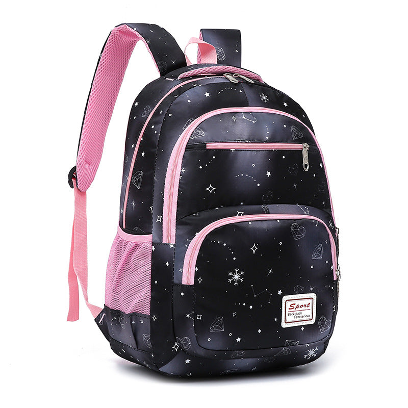 School backpack with breathable back panel and adjustable shoulder straps Stornfield