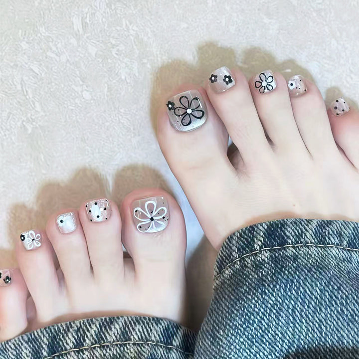 Creative Floral Nail Art Sticker Set