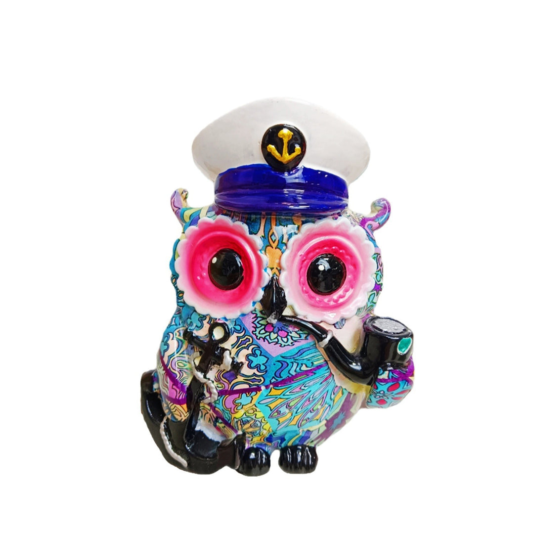 Artful owl figure in maritime design Stornfield