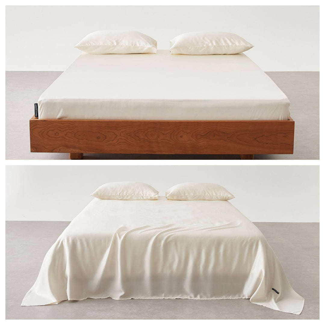 Premium Satin Bed Sheet Set