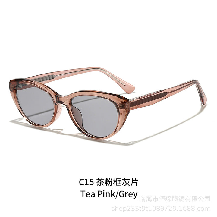 Women's Cat-Eye Sunglasses with high-quality, transparent frame and UV protection Stornfield