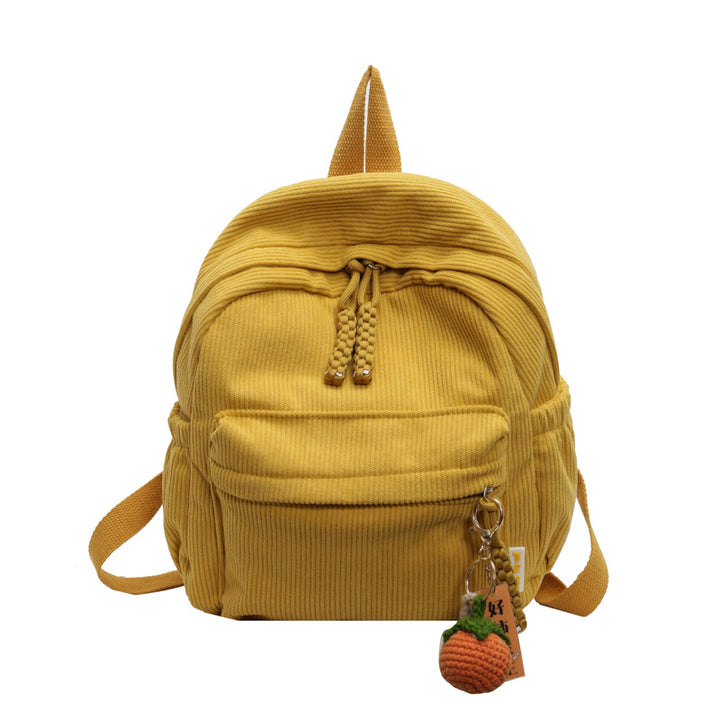 Corduroy Casual Mini School Backpack Stornfield