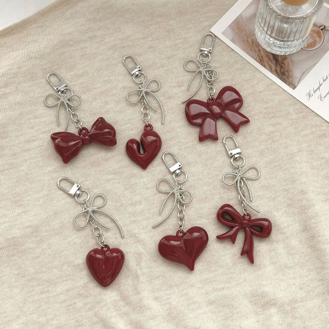Artistic Heart Charm Keychain Stornfield
