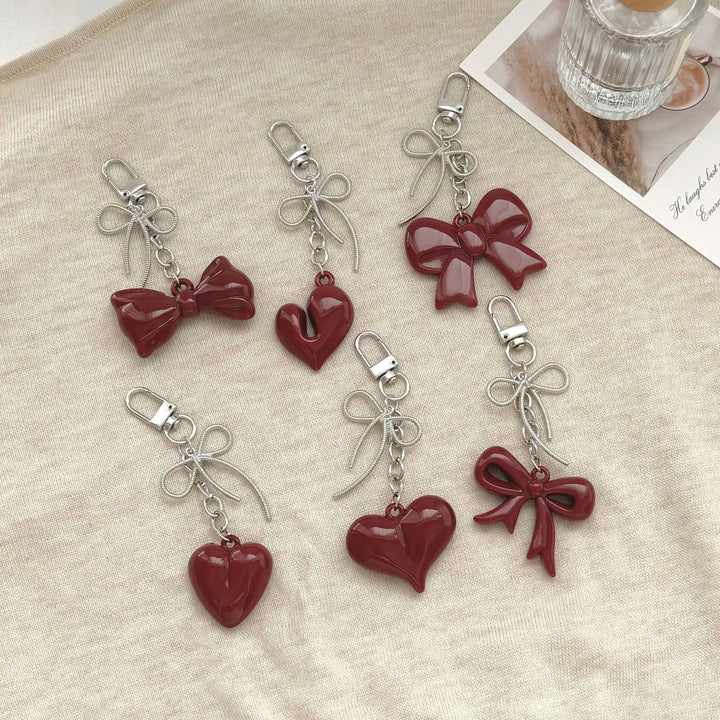 Artistic Heart Charm Keychain Stornfield