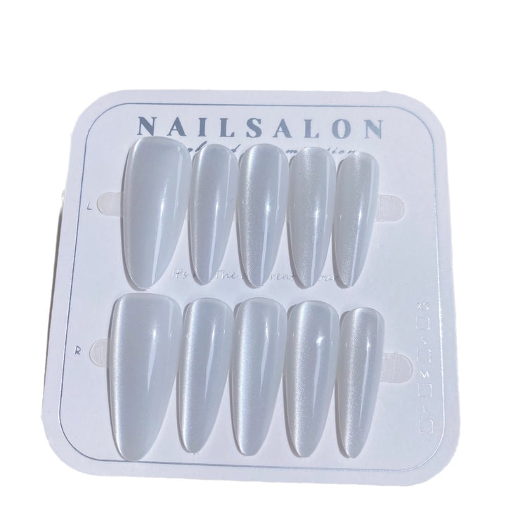 Premium Glossy Stiletto Shape Press-On Nails