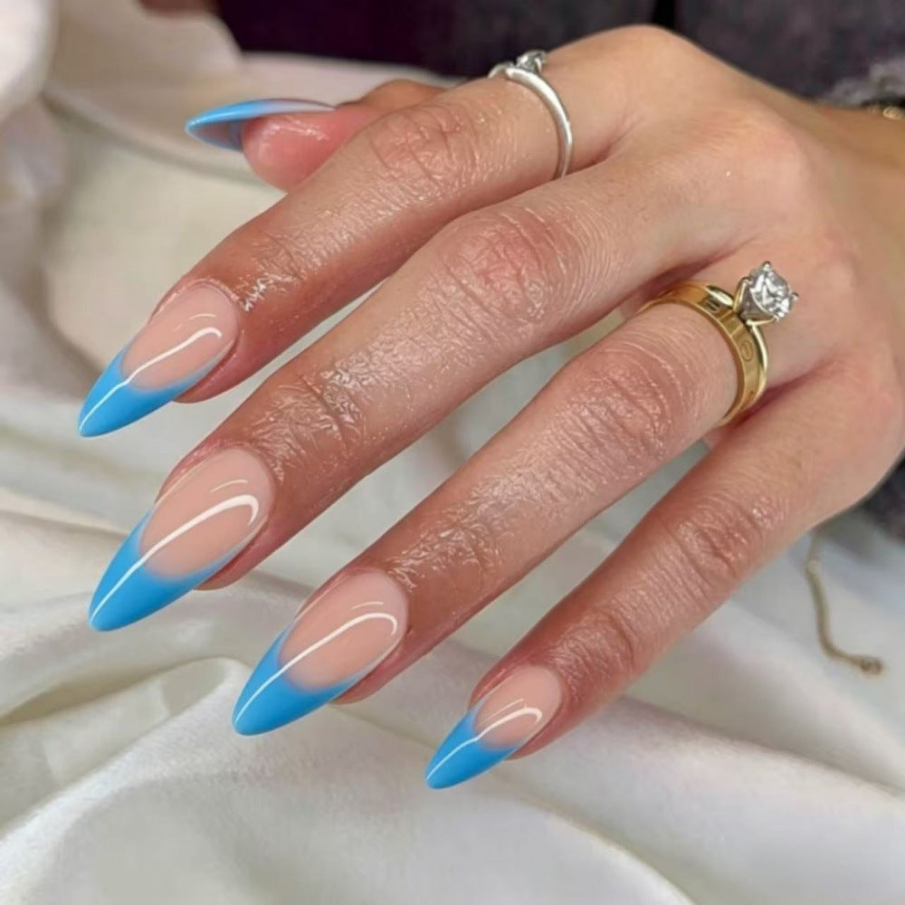 Stylish Color Gradient Artificial Nails Stornfield