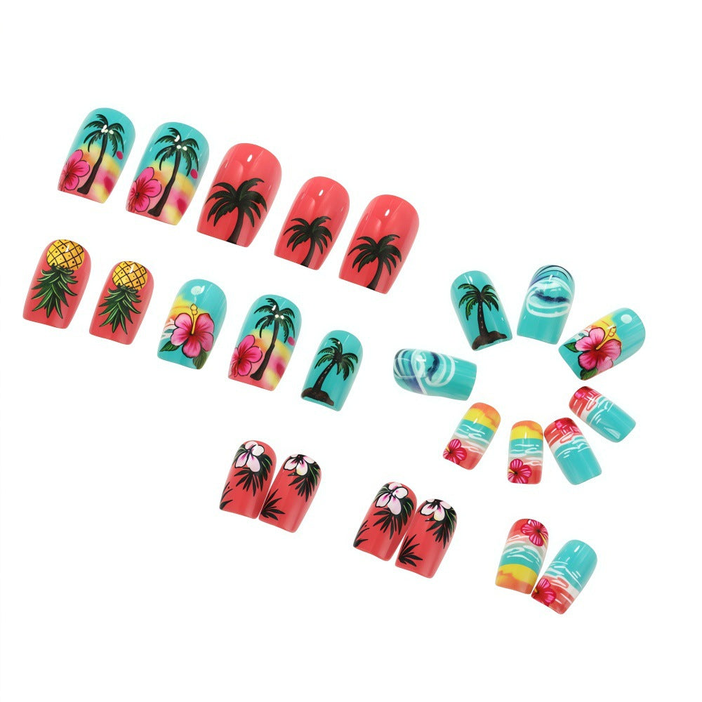 Tropical Style Artificial Nails Stornfield