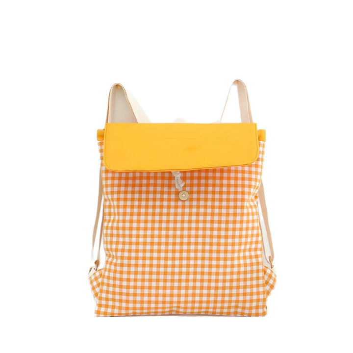 Checked pattern backpack Stornfield