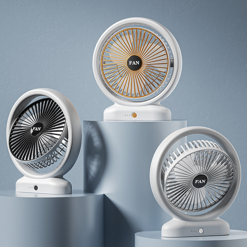 Unisex Portable Air Circulation Fan with LED Ambient Lighting Stornfield
