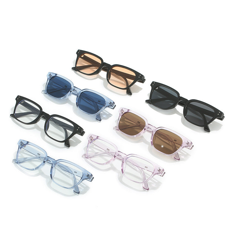 Elegant Oversized Square Frame Glasses Stornfield