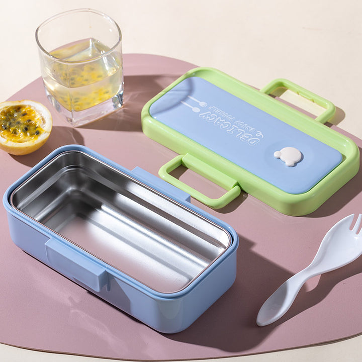 Dual-Compartment Bento Lunch Box