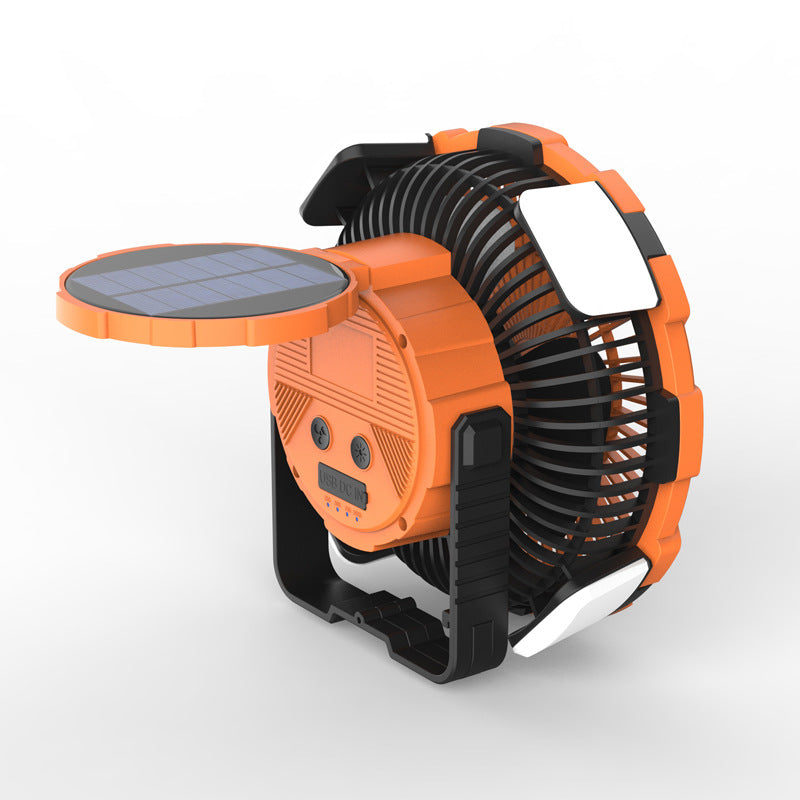 Portable Solar-Powered Cooling Fan Stornfield