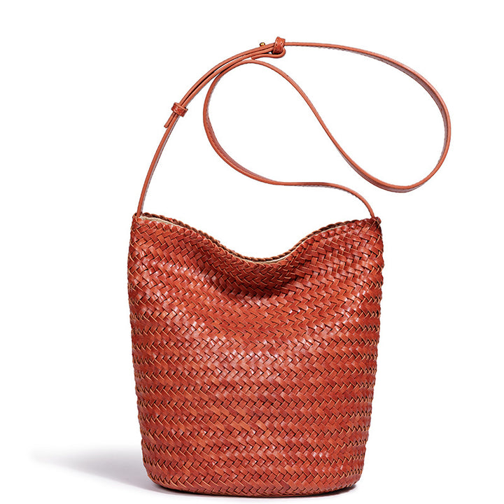 Handcrafted Woven Bucket Bag Stornfield