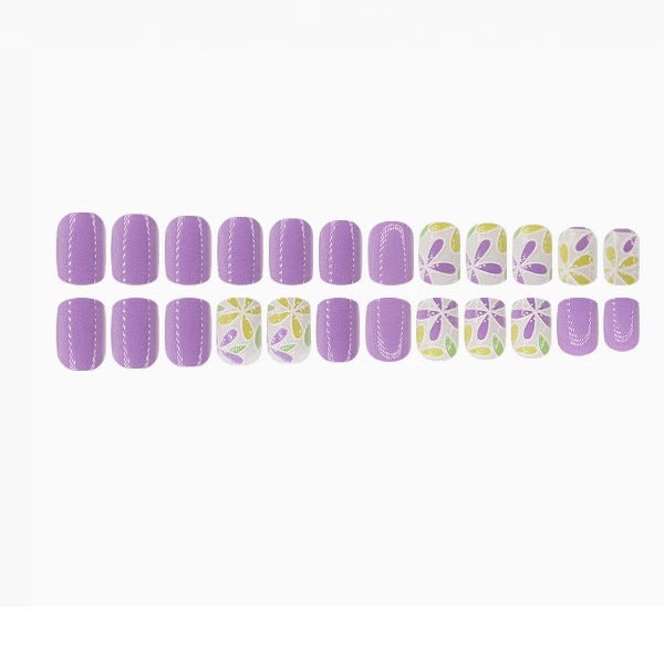 Floral Artistry Gel Nail Enhancements Stornfield