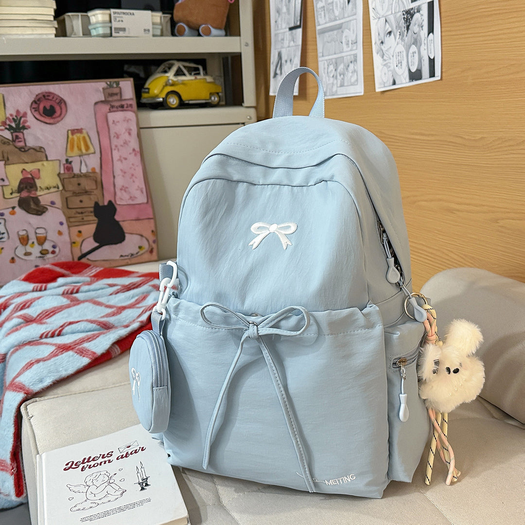 Backpack with Cute Appliqués and Multifunctional Design Stornfield