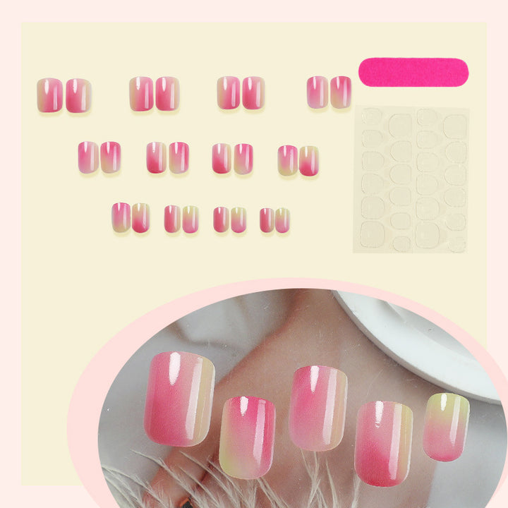 Premium Ombre Press-On Nail Set Stornfield