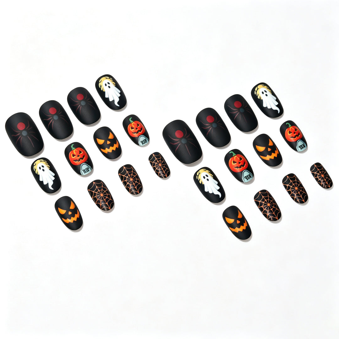Spooky Halloween-Themed Nail Art Kit