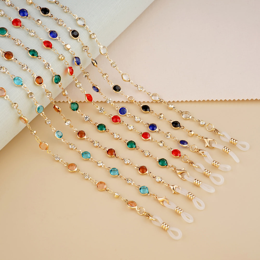 Decorative Gemstone Eyewear Chain Stornfield