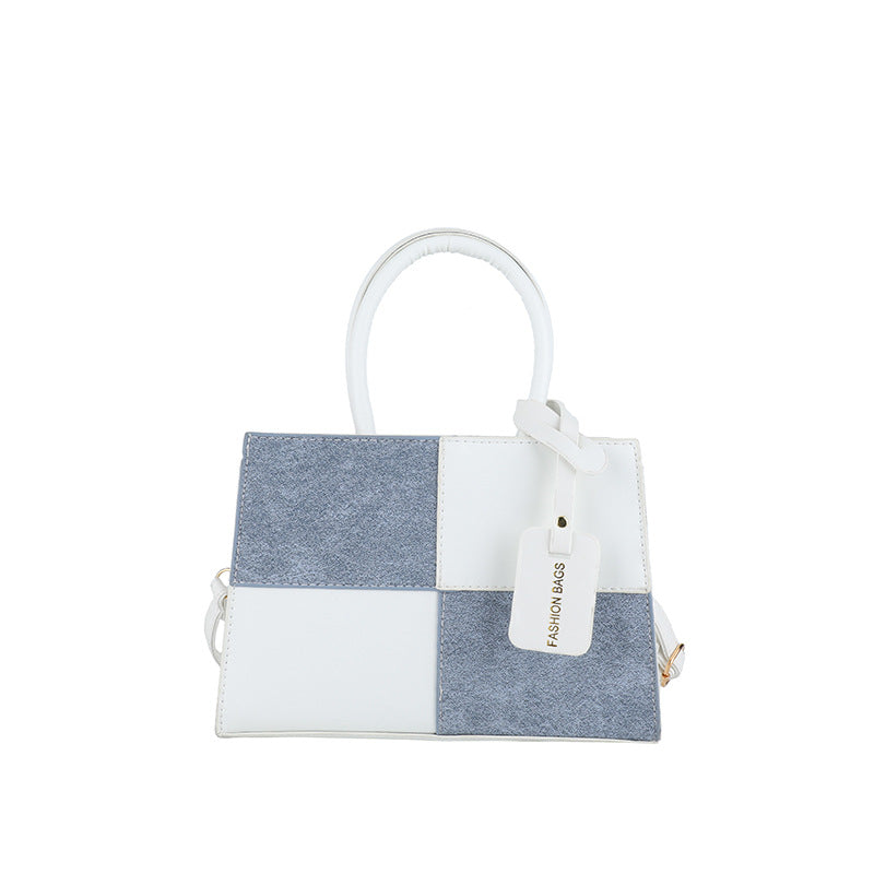 Geometric Patterned Handheld Tote Bag Stornfield