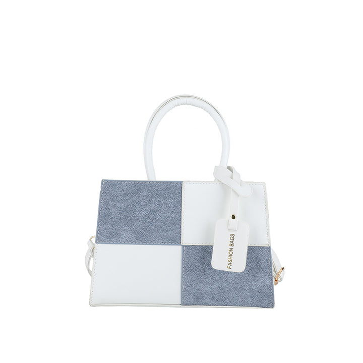 Geometric Patterned Handheld Tote Bag Stornfield