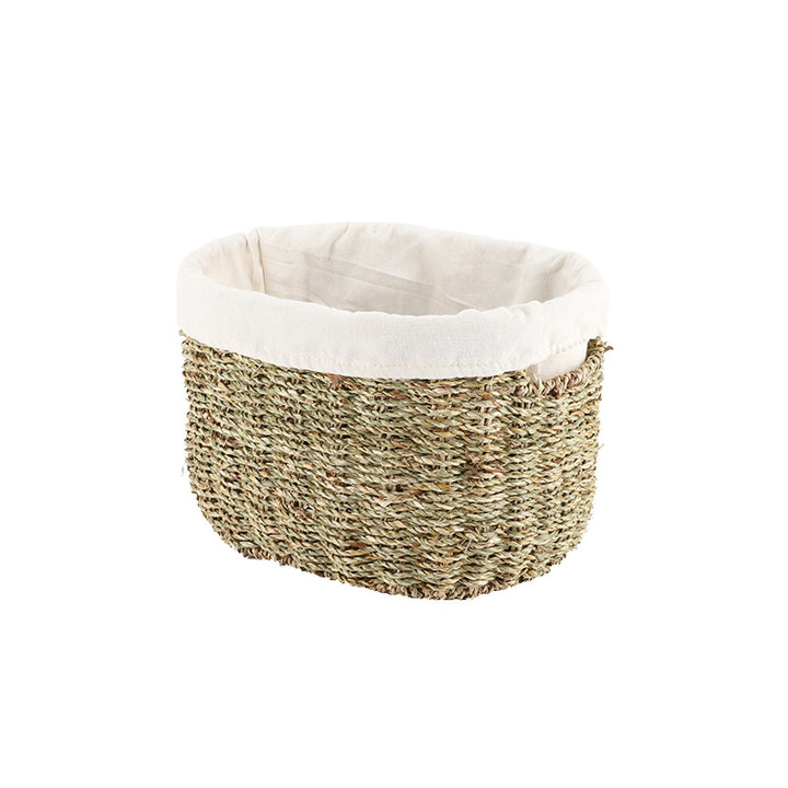 Handwoven Seagrass Storage Basket Stornfield