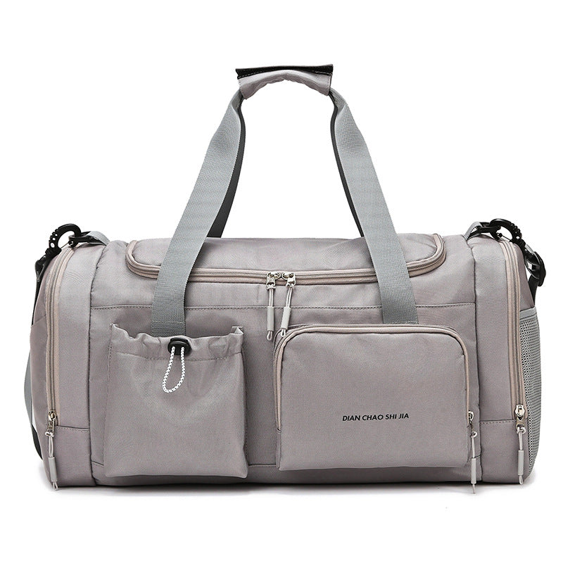 Spacious Multi-Compartment Sports Duffel Bag