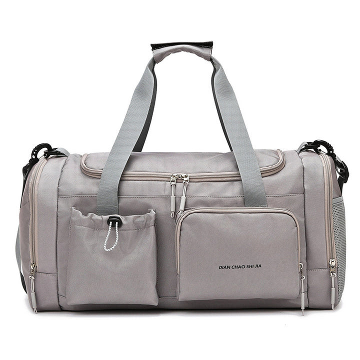 Spacious Multi-Compartment Sports Duffel Bag