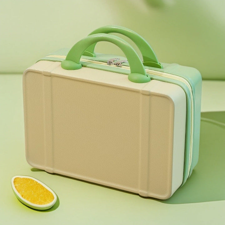 compact hard-shell cosmetic and travel vanity case with dual top handles Stornfield