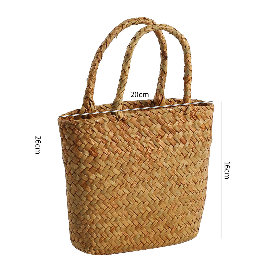 Unisex Handwoven Shopping Basket Stornfield
