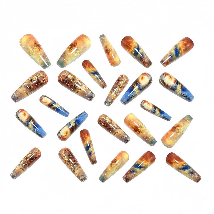 Glamorous Art Nails In Creative Galaxy Design Stornfield