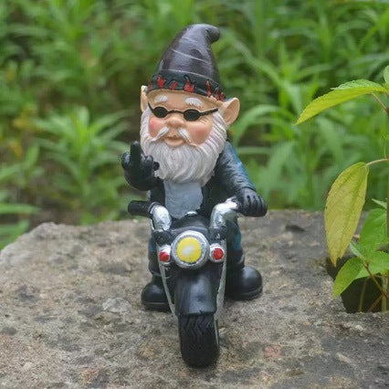 Garden figure in motorcycle look Stornfield