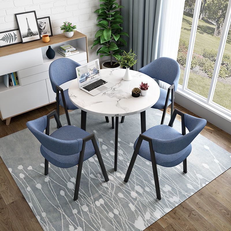 Dining chair with ergonomic upholstery and modern design Stornfield