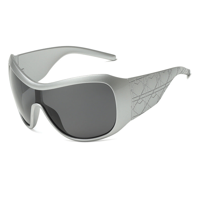 Men's Sporty Wraparound Sunglasses Stornfield
