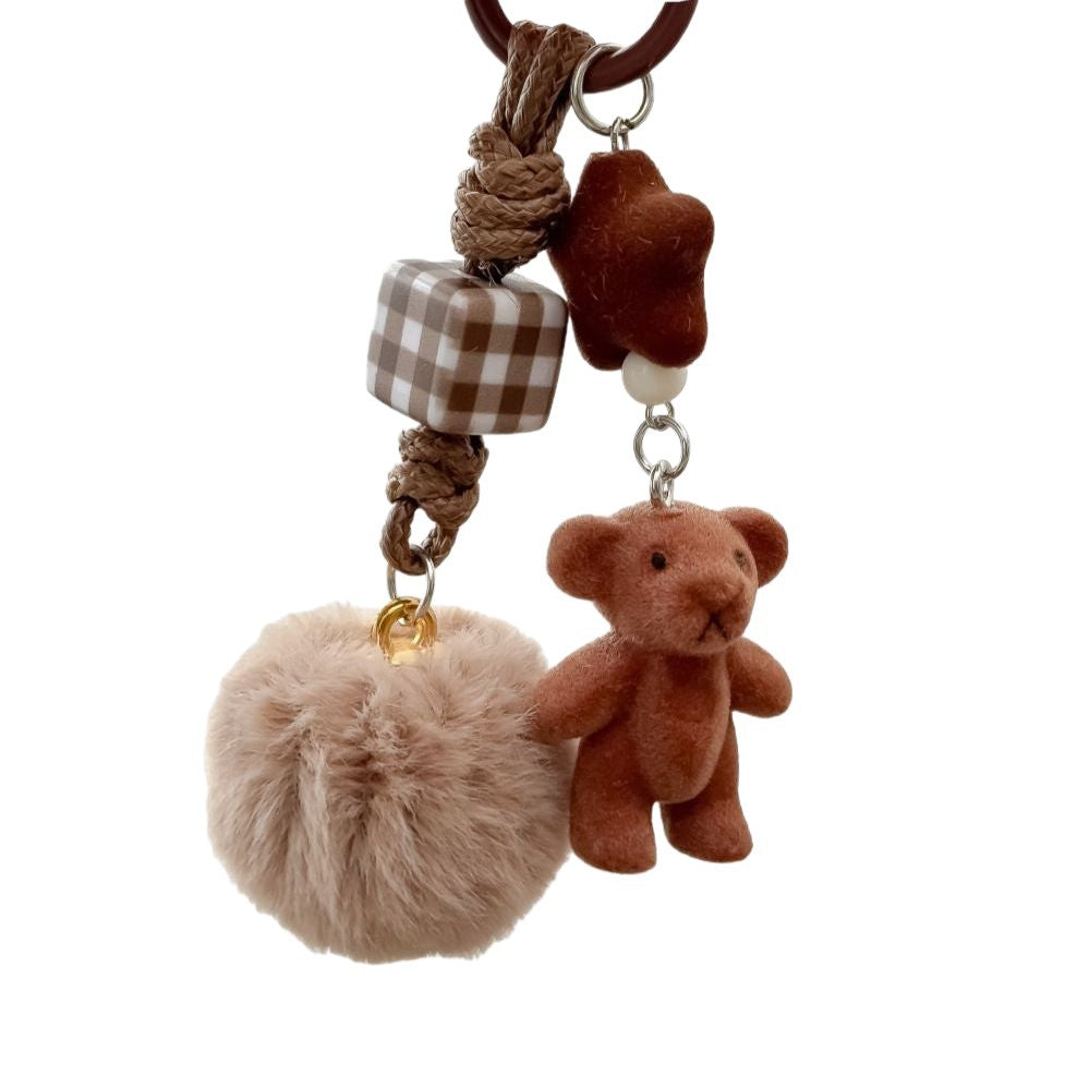 Decorative Plush Bear Keychain Stornfield