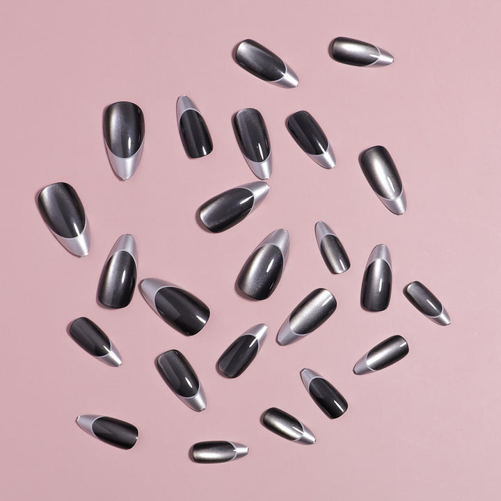 Artful Abstract Design Press-On Nails Stornfield