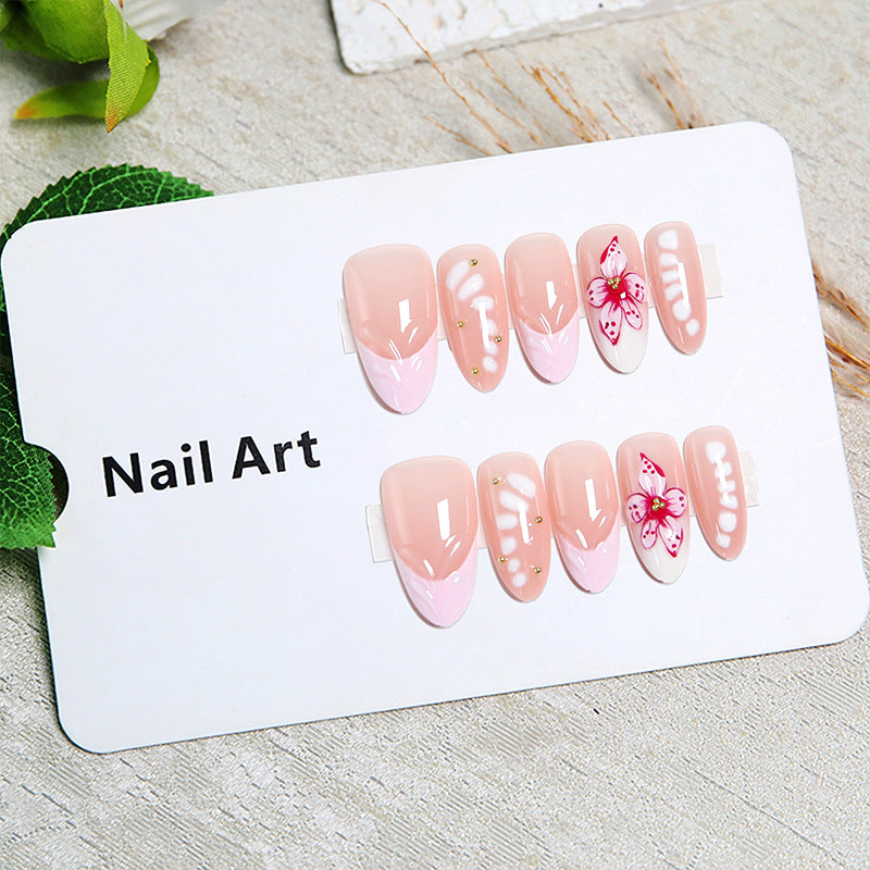 DIY Art Nail Set with Floral Accents Stornfield