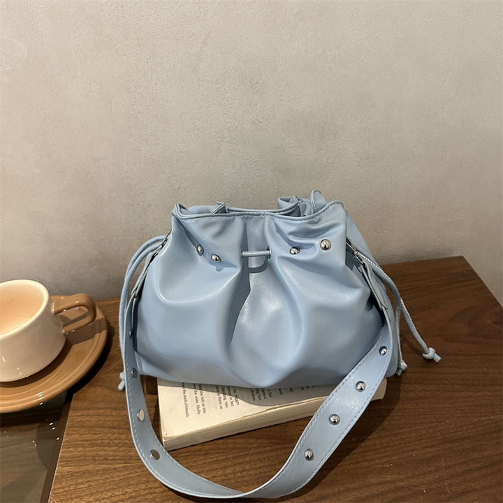 Stylish Ruched Handbag