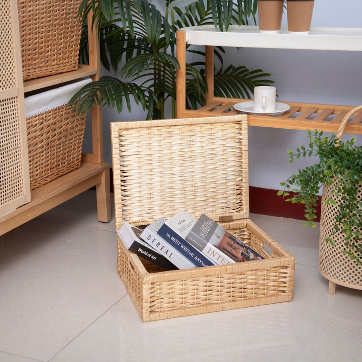 Elegant Handwoven Storage Box Stornfield