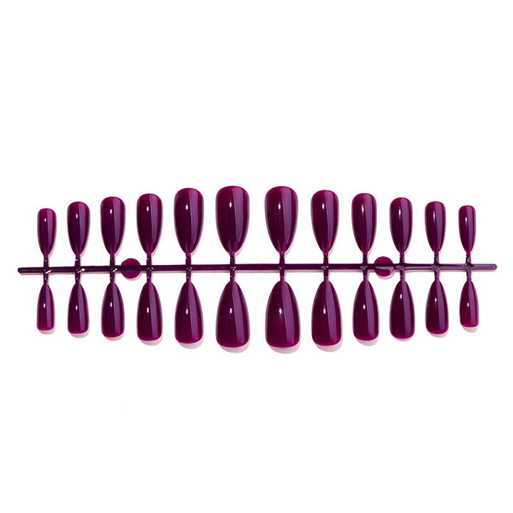 Luxury artificial nail set with pointed designs Stornfield