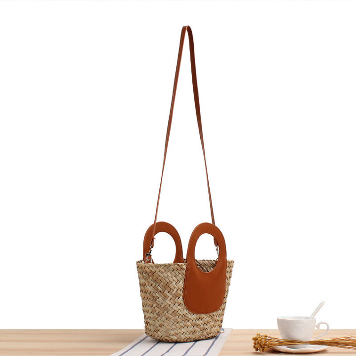 Designer Shoulder Bag in Modern Wave Pattern Stornfield
