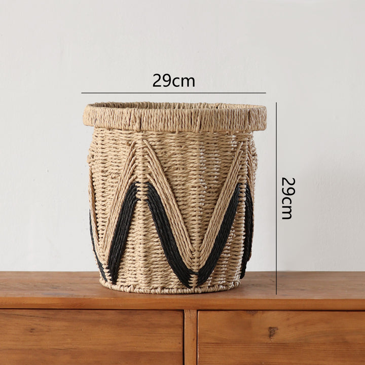 Handbag made of braided natural material Stornfield
