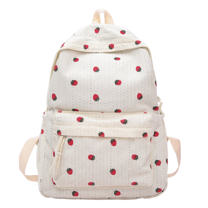 Backpack with Playful Fruit Pattern Stornfield