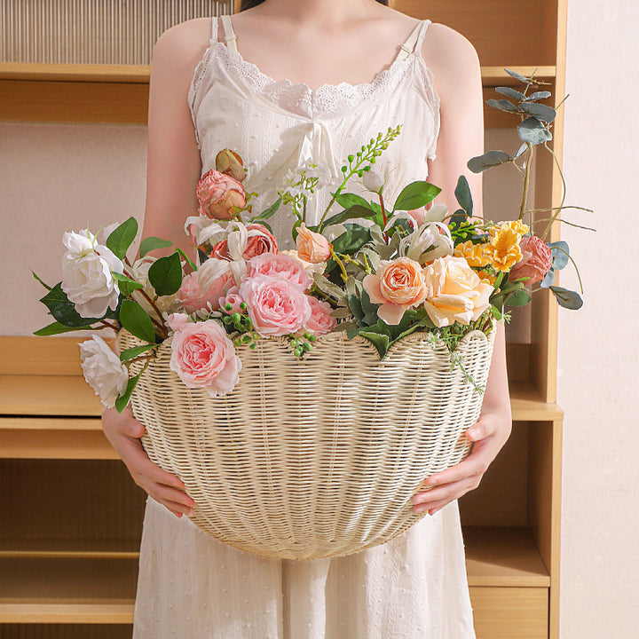 Decorative Woven Flower Pot Stornfield