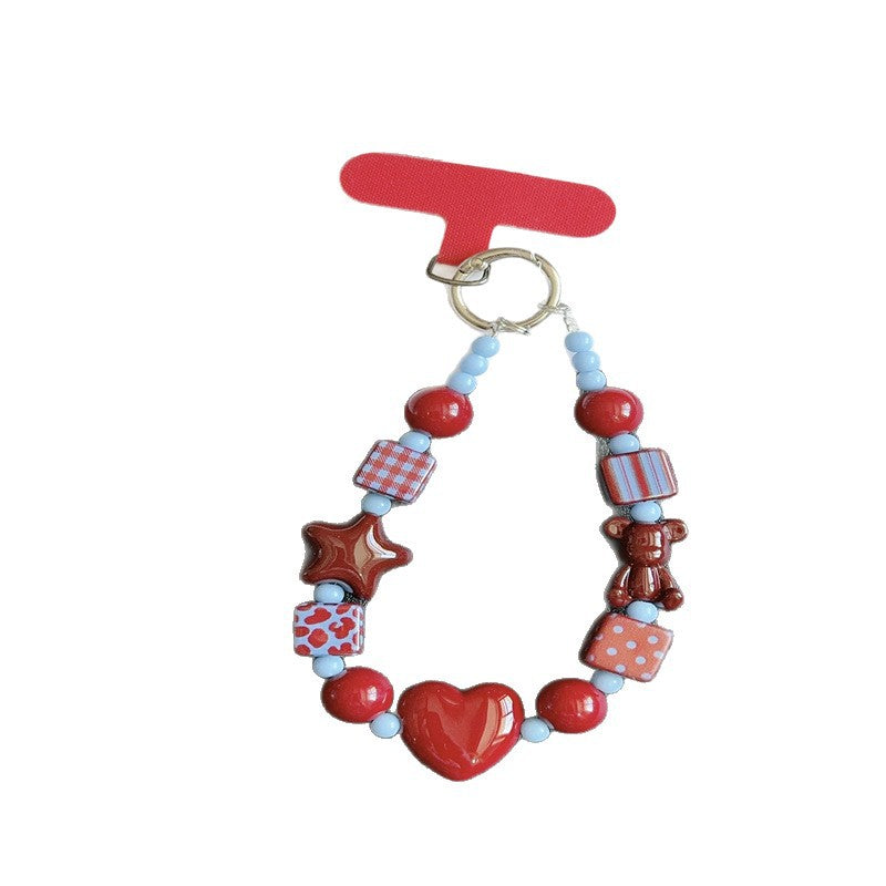Colorful Beaded Keychain Holder Stornfield 1790134999