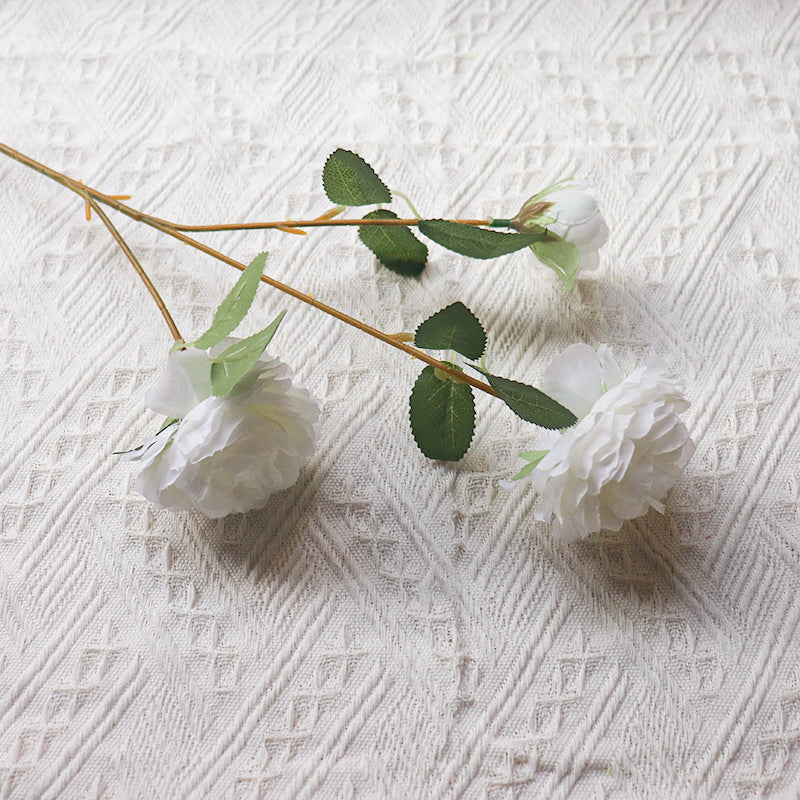 Elegant Faux Rose Stem
