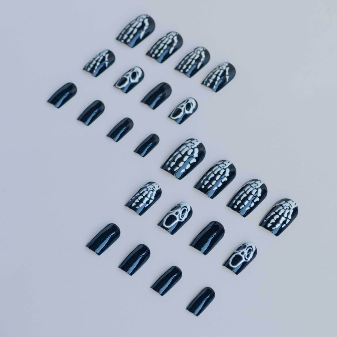 Artistic Skeleton Nail Art Set