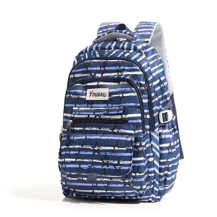 Fun Star-Patterned School Backpack Stornfield