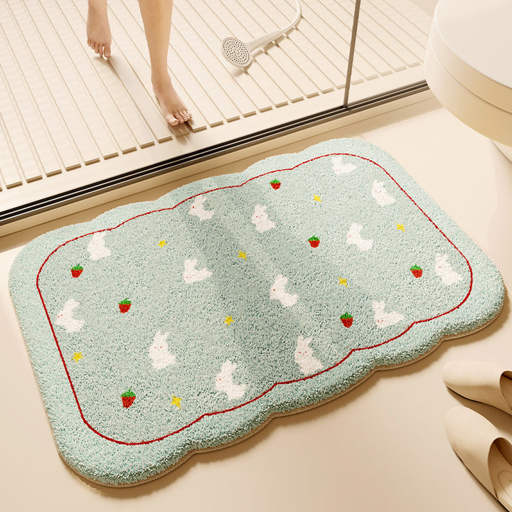 Fun Animal-Themed Bathroom Mat